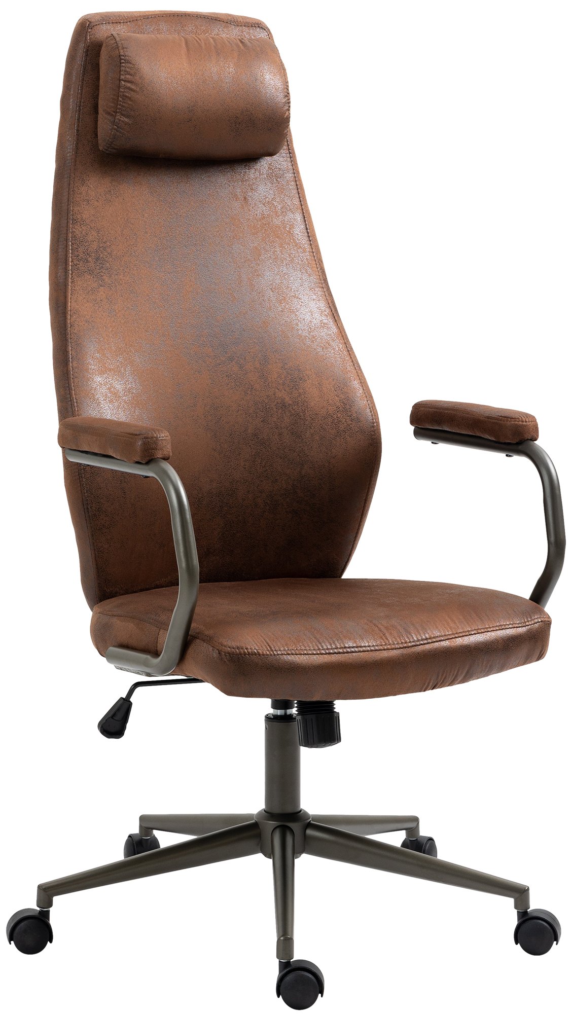 Bürostuhl Pocatello Industrial Loft Antik Stil cognac