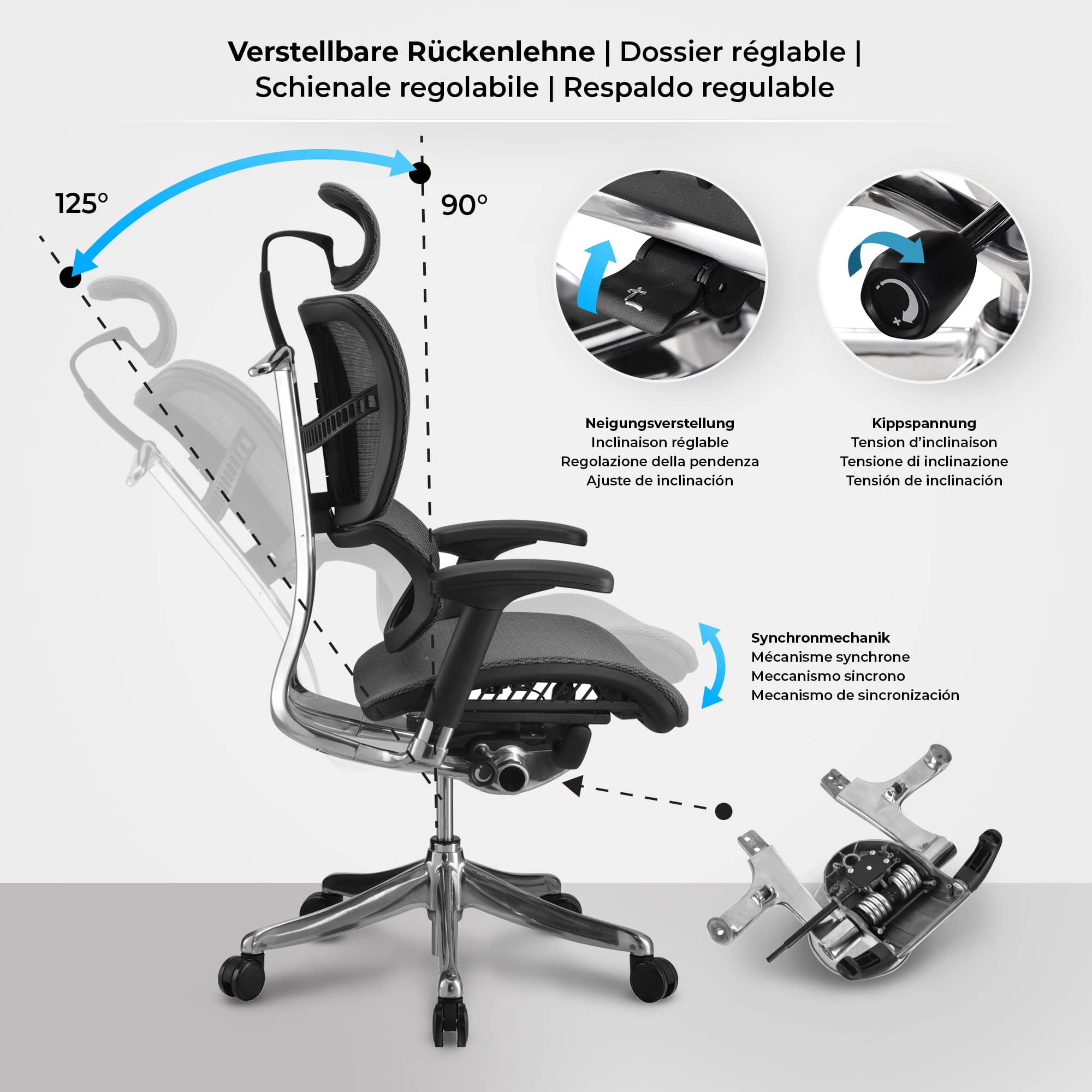 Bürostuhl Norfolk Ergonomic